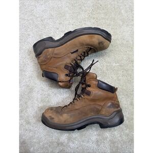 Red Wing 2327 Waterproof Leather Work Boots Womens 8 Steel Toe Slip Resistant